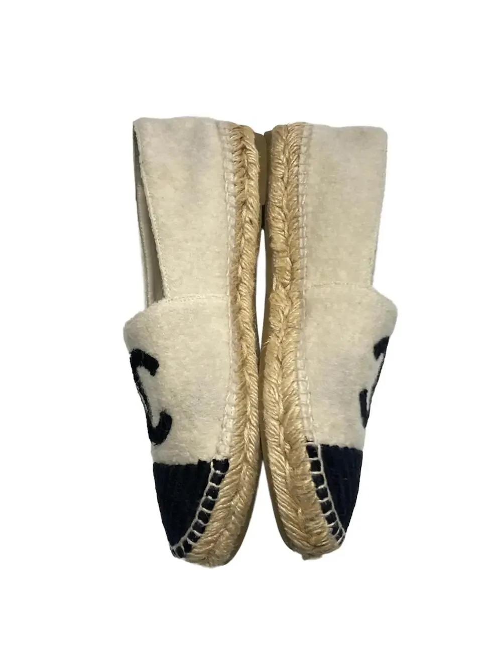 Chanel Cream Black Tweeds Velour #284866C59B